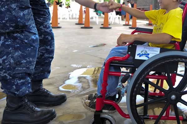 militari tutela figlio disabile